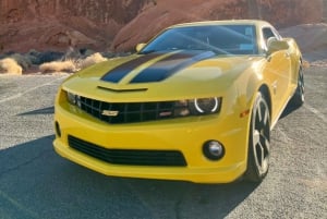Las Vegas: Visita aos Transformers do Vale do Fogo com o Bumblebee