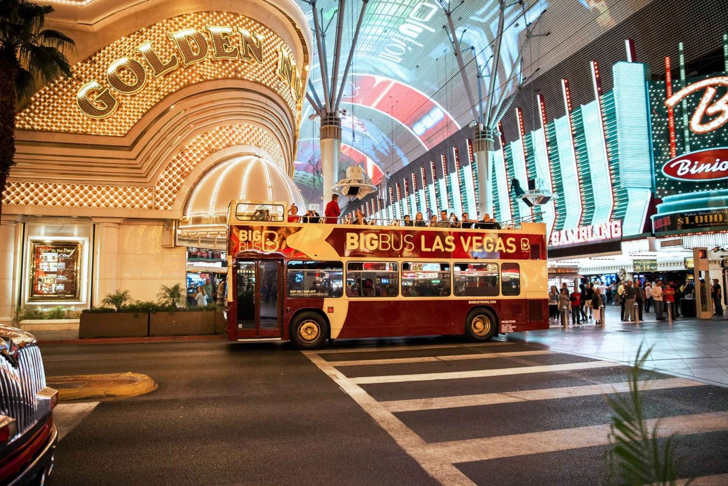 Las Vegas: Vegas After Dark Tour met open bus (alleen voor 21+)