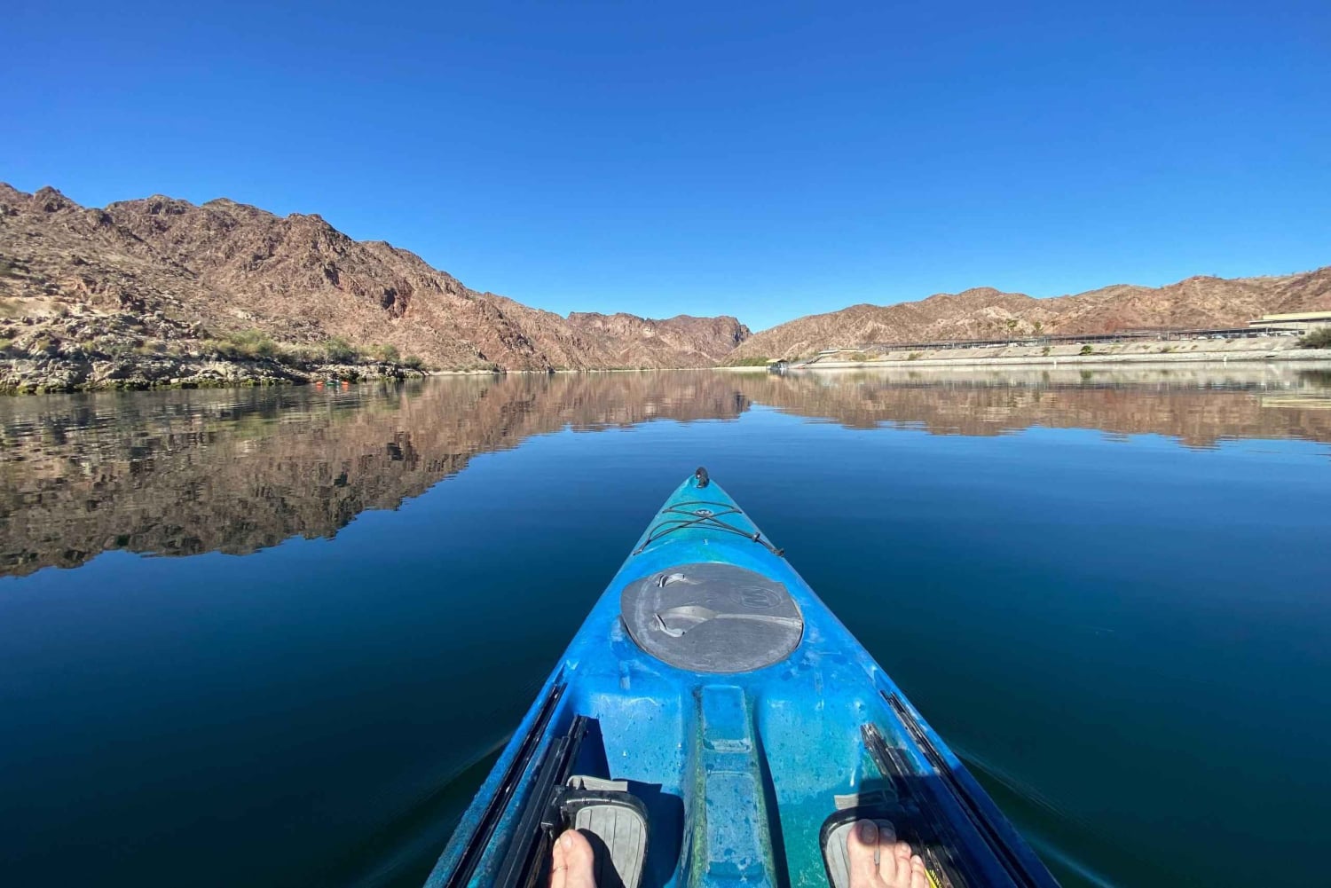 Las Vegas: Kajakkpadling på Willow Beach