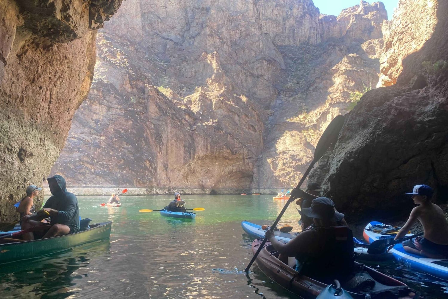 Las Vegas: Kajakkpadling på Willow Beach