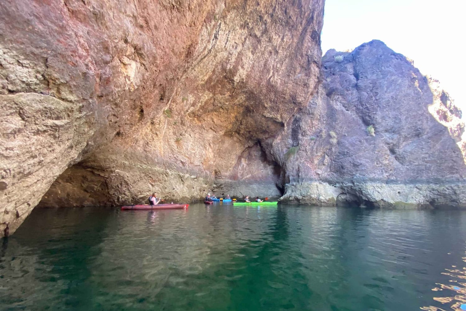 Las Vegas: Kajakkpadling på Willow Beach