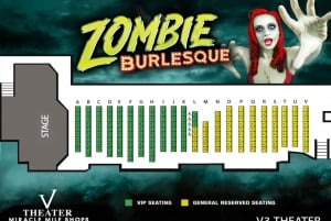 Las Vegas : Zombie Burlesque Comedy Musical Show Ticket