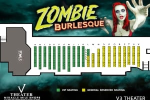 Las Vegas: Zombie Burlesque Comedy Musical Show Billett