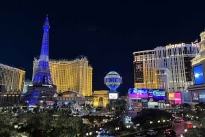 Luksuriøs aftentur i Las Vegas i en Mercedes Sprinter-limousine