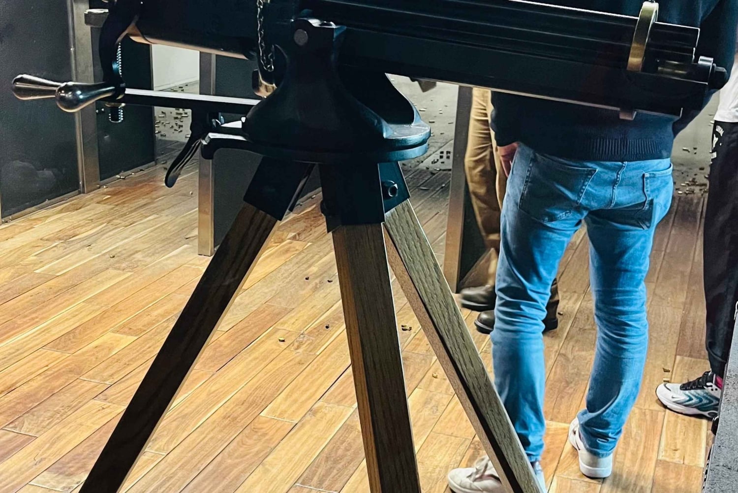 Machine Gun Shooting!