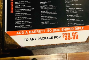 Machine Gun Shooting!