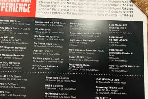 Machine Gun Shooting!