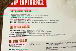 Machine Gun Shooting!