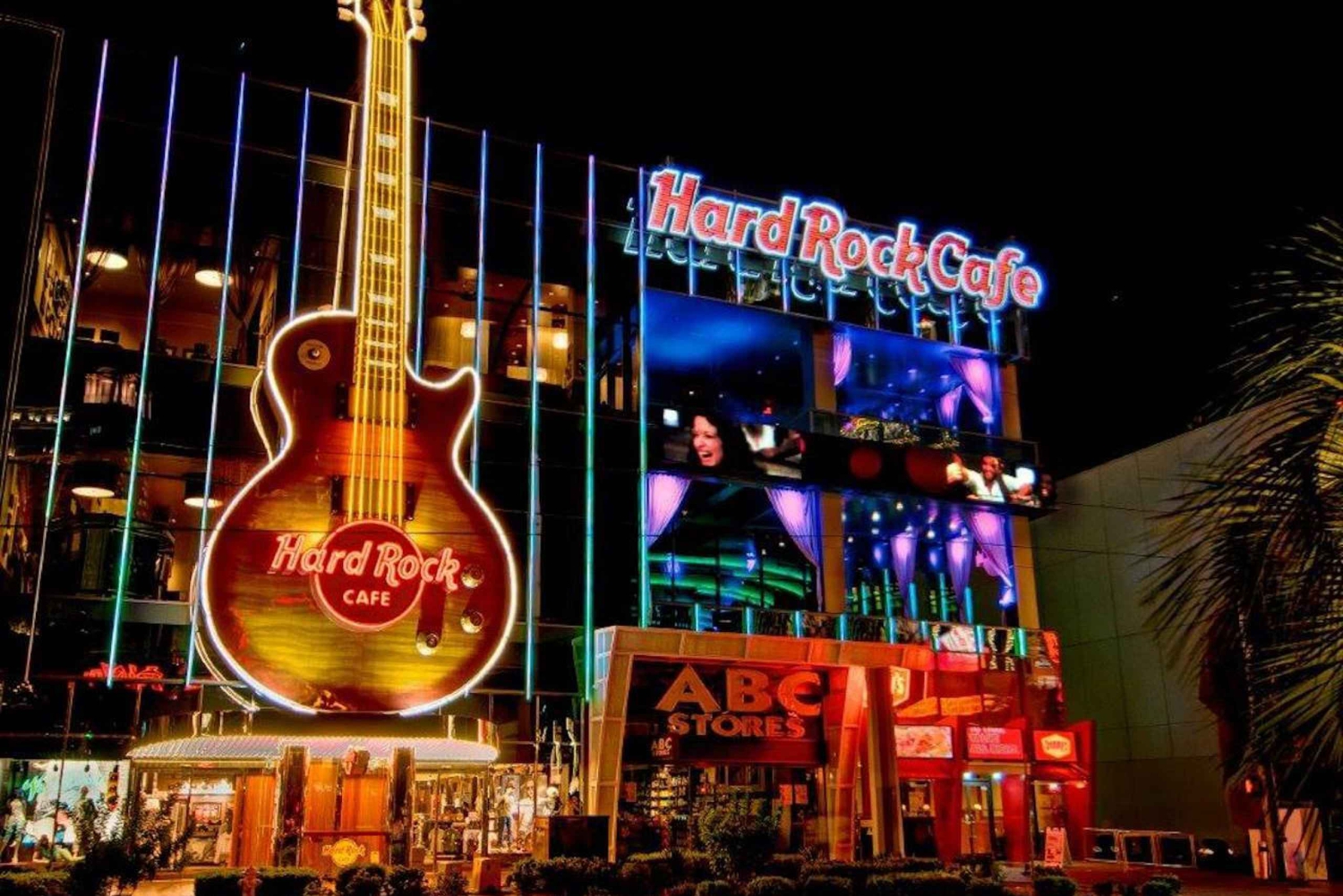 Meal at Hard Rock Las Vegas on the Las Vegas Strip