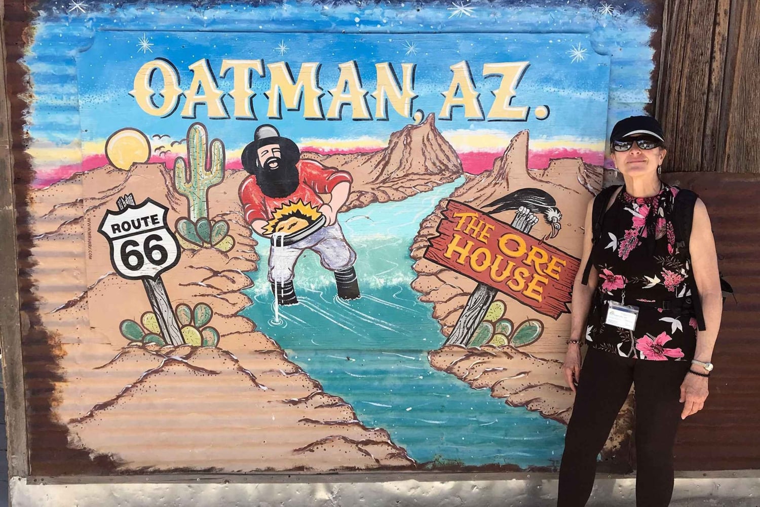 Pueblo Minero de Oatman: Burros/Ruta 66 Excursión panorámica por las montañas