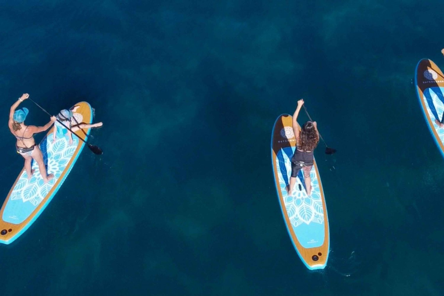 Willow Beach: aula de stand up paddle board