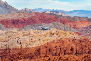 Las Vegas : Red Rock Canyon et Vegas Strip en hélicoptère