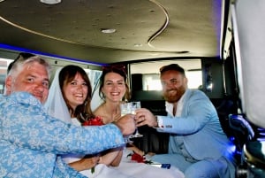 Tour privado de 2 horas en limusina por Las Vegas con champán y golosinas de Las Vegas