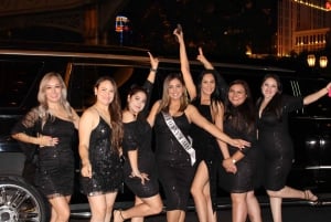 Tour privato in limousine di 2,5 ore di Las Vegas con Champagne