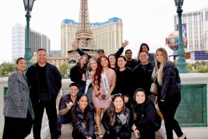 Visite privée de Vegas en limousine (2,5 heures) avec champagne