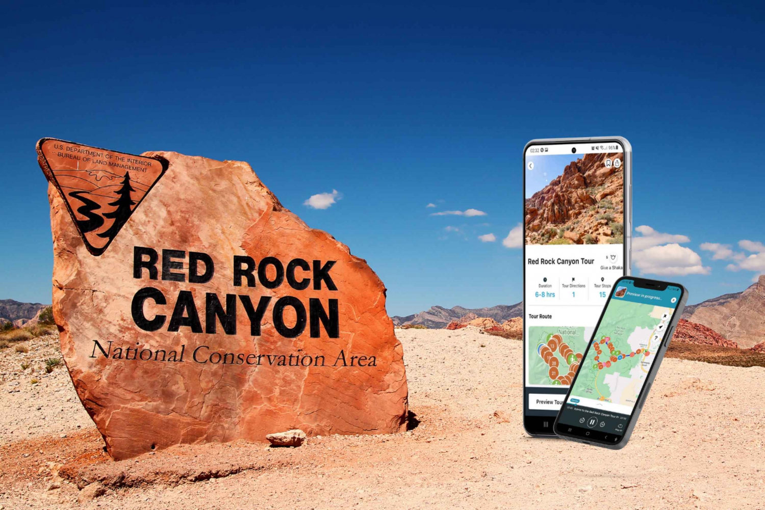 Red Rock Canyon: Tour guidato autogestito