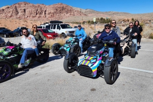 Red Rock Canyon : Visite guidée en trike à bord d'un CanAm Ryker !