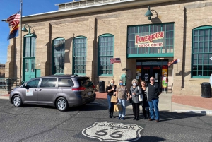 Naturskjønn ørkenvin, destilleriprovsmakinger/bryggeri/RT66 og lunsj