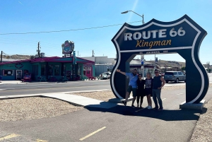 Naturskjønn ørkenvin, destilleriprovsmakinger/bryggeri/RT66 og lunsj