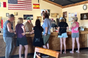 Naturskjønn ørkenvin, destilleriprovsmakinger/bryggeri/RT66 og lunsj