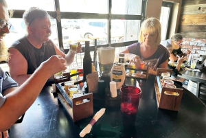 Naturskjønn ørkenvin, destilleriprovsmakinger/bryggeri/RT66 og lunsj