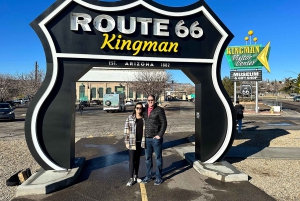 Naturskjønn ørkenvin, destilleriprovsmakinger/bryggeri/RT66 og lunsj