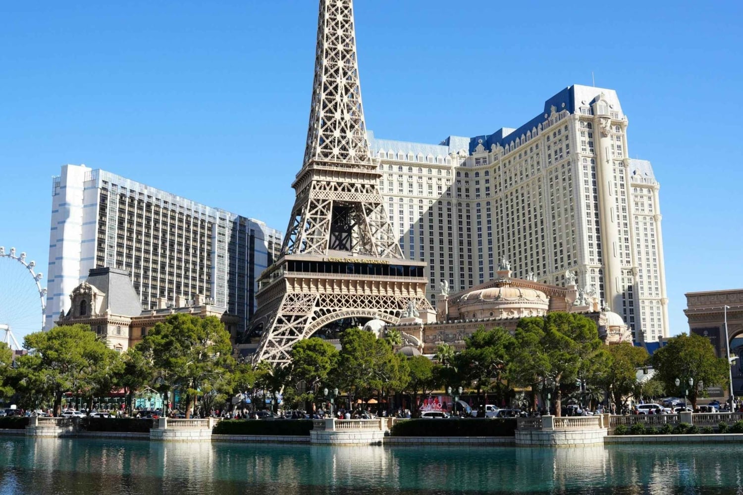 Wieża Eiffla bez kolejki i wycieczka prywatna po Paris Las Vegas