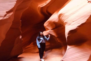 Stjernekikking og Antelope Canyon (Lower) & Horseshoe Bend Tour