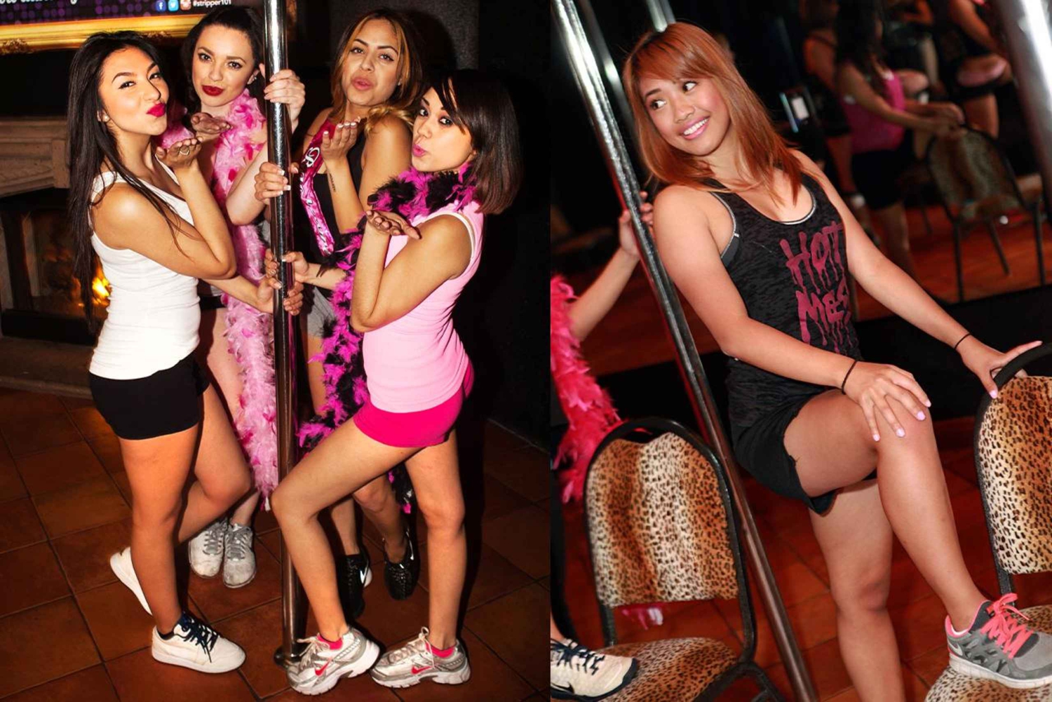 Clase de striptease 101 Pole Dancing Las Vegas