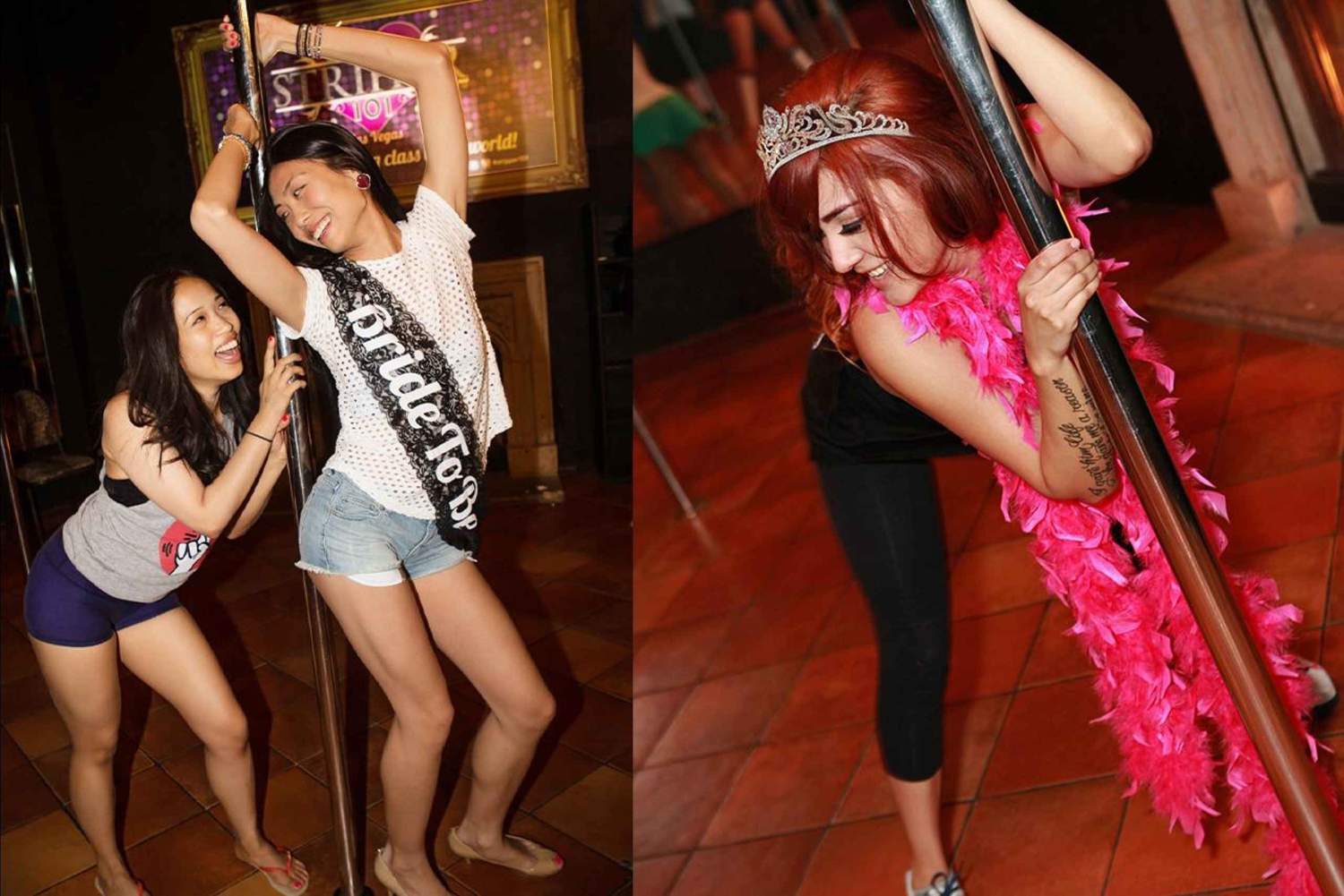 Clase de striptease 101 Pole Dancing Las Vegas