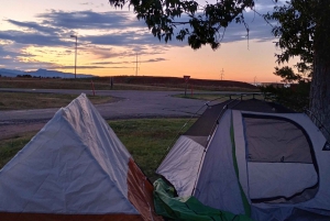 Trekking, acampamento e fogueira em Colorado Springs 2 dias