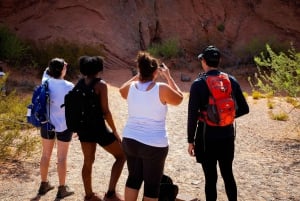 Wandeltocht met gids door Valley of Fire & avontuur in de Mojavewoestijn