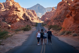 Wandeltocht met gids door Valley of Fire & avontuur in de Mojavewoestijn
