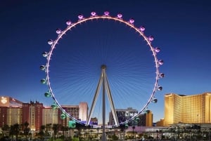 Vegas: Tussaudit, High Roller, & Hop-on Hop-off kiertoajelu