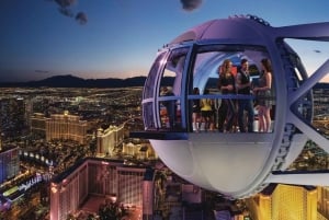 Las Vegas: Madame Tussauds, High Roller y tour con paradas libres