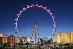 Vegas : Madame Tussauds, High Roller et visite à arrêts multiples