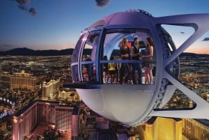 Vegas : Madame Tussauds, High Roller et visite à arrêts multiples