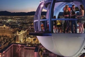 Vegas : Madame Tussauds, High Roller et visite à arrêts multiples