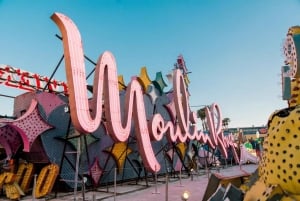 Vegas: Nachttour durch das Neon-Museum mit dem Open-Top-Bus