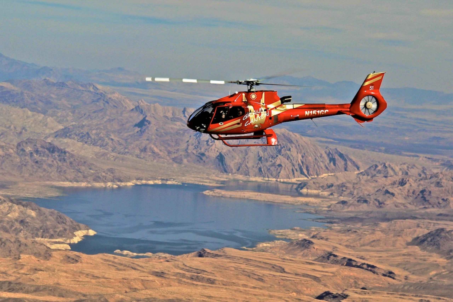 Vegas: VIP-helikoptertur i West Rim + Skywalk-alternativet