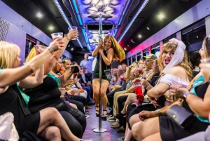 Vegas: 4-timers klubgennemgang med partybus-oplevelse