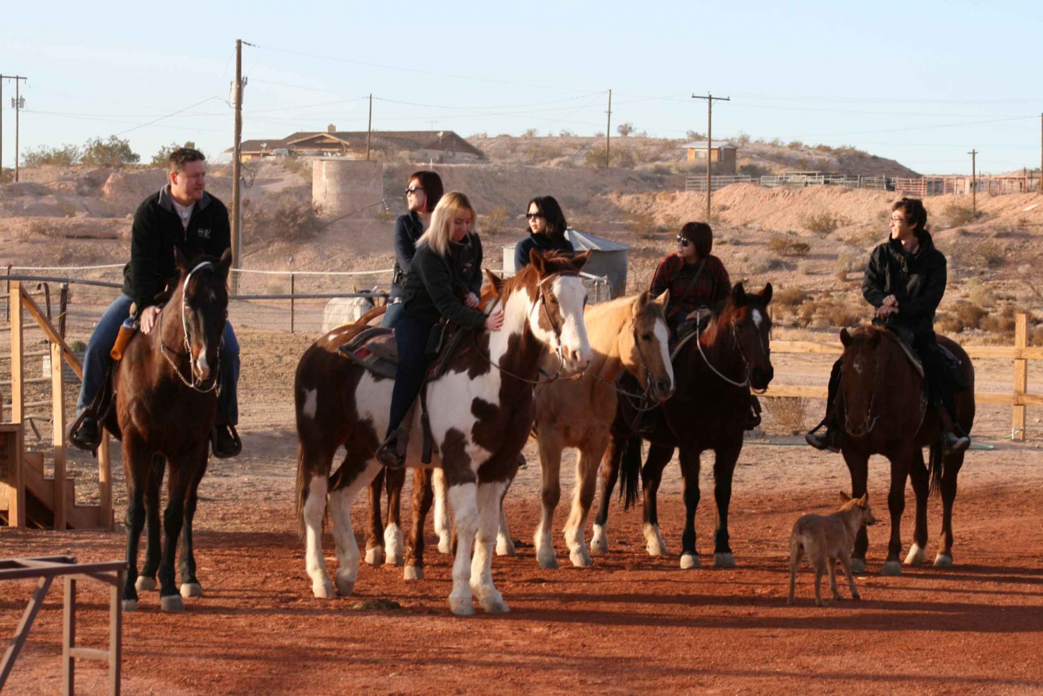 From Las Vegas: Desert Sunset Horseback Ride with BBQ Dinner