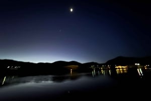 Willow Beach: Emerald Cave Sunset Tour w/ Campfire & Dinner