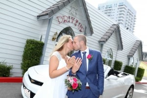 Las Vegas: matrimonio celebrato in macchina