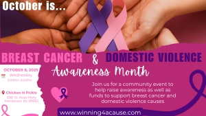 Breast Cancer And Domestic Violence Awareness Day