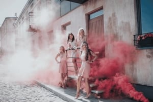 Фотосессия и исследование бакалавриата в Старом городе Риги