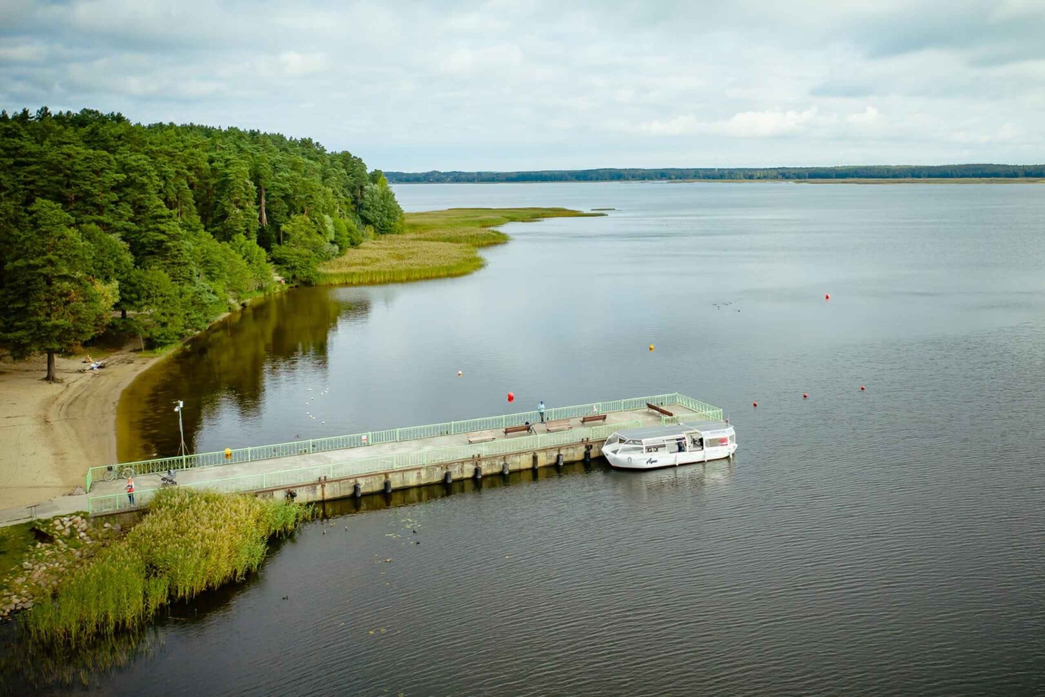 Boat Trip to Mežaparks