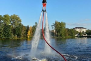 Flyboarding in Riga