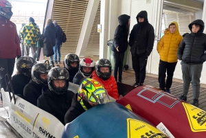 From Riga: Sigulda Bobsleigh Ride with Pickup & Drop-Off