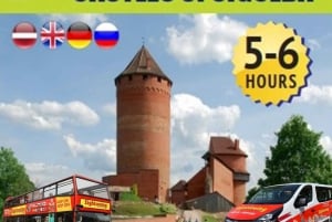 Z Rygi: Sigulda Castles 1-dniowa wycieczka audio